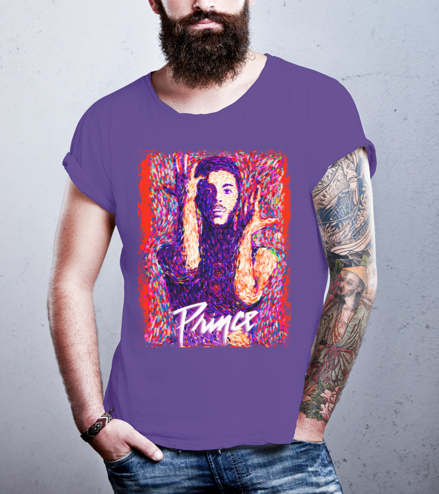 Prince Psychedelic Portrait T-Shirt