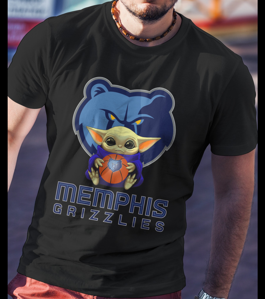 Memphis Grizzlies Baby Holding Basketball T-Shirt