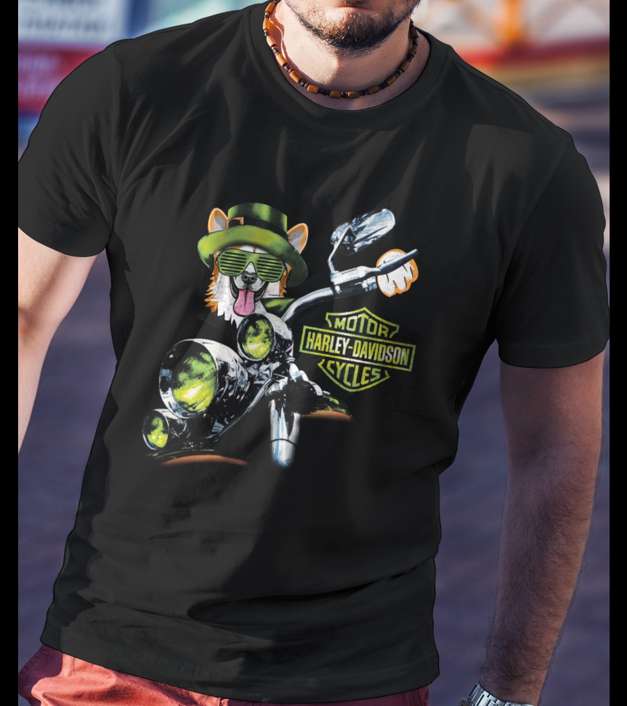 Motor Harley Davidson Cycles Corgi 18Hd T-Shirt