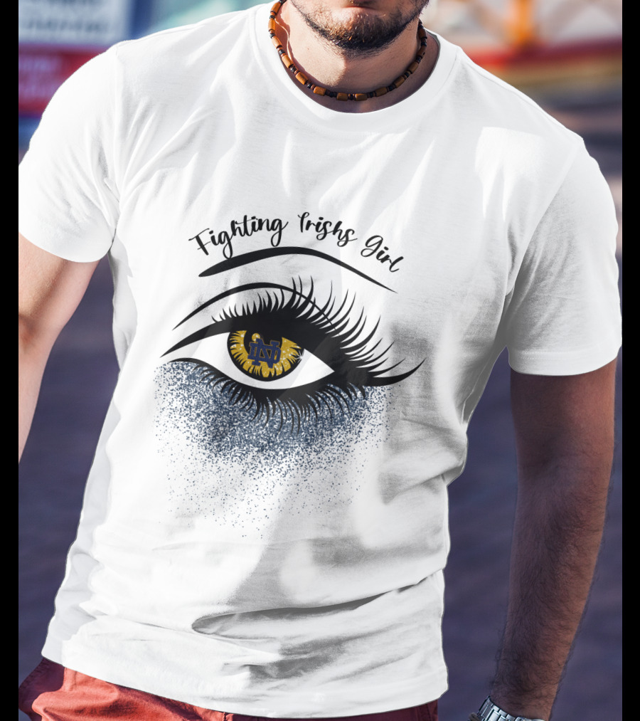 Fighting Irish Girl Notre Dame Eye T-Shirt