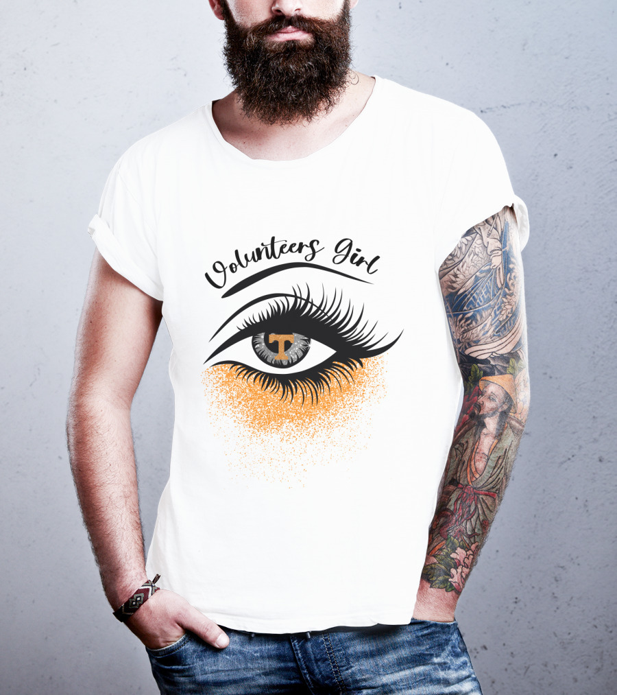 Volunteers Girl Tennessee Volunteers Eye T-Shirt