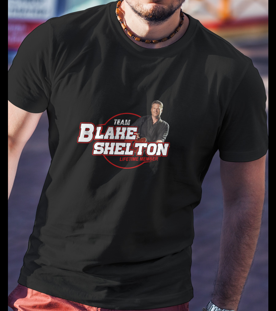 Team Blake Shelton Lifetime Member T-Shirt