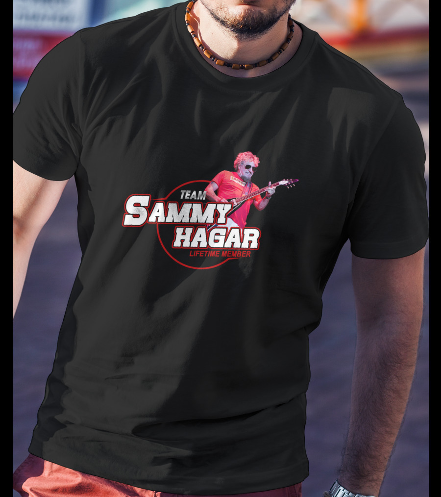 Team Sammy Hagar Lifetime Member T-Shirt