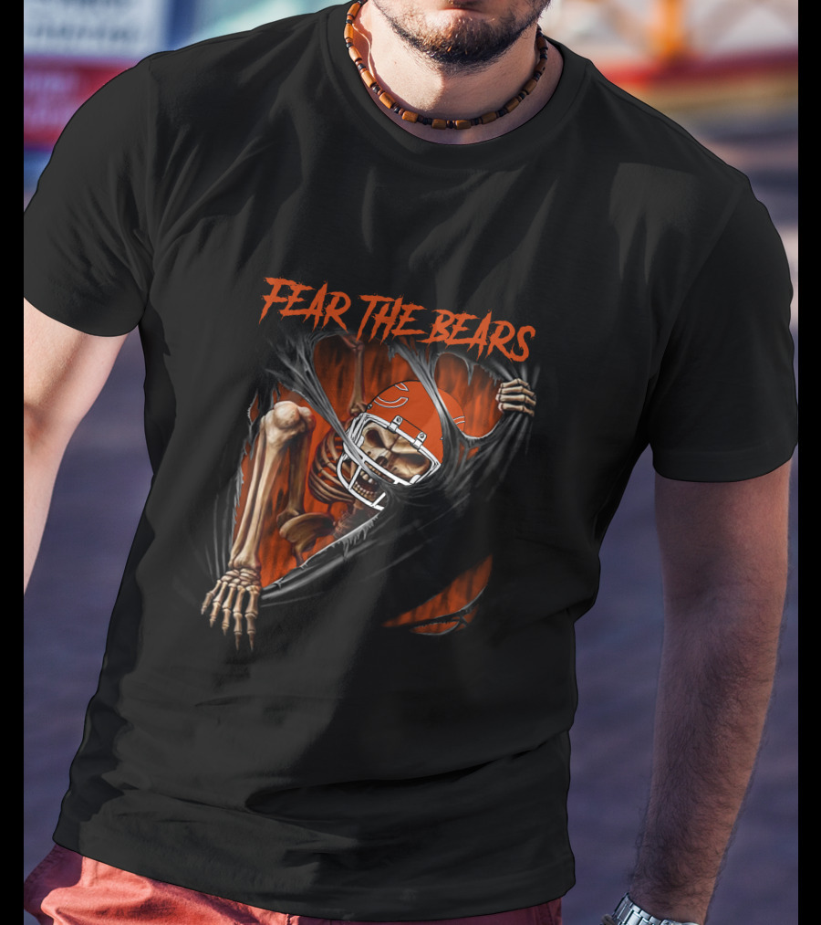 FEAR THE BEARS Chicago Bears 515NFL L1MTH T-Shirt
