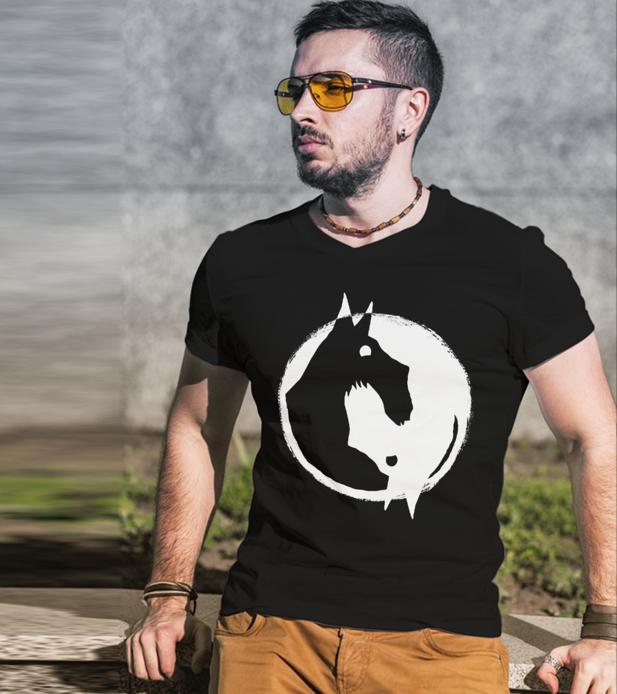 Yin Yang Dog Scottish Terrier T-Shirt