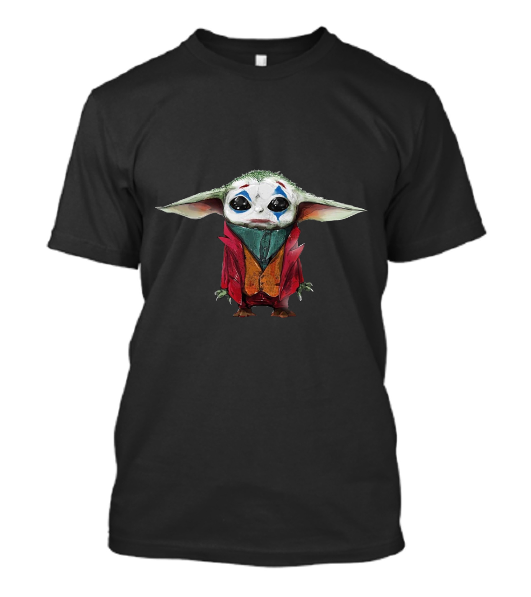 Yoda Joker Clown Crossover T-Shirt