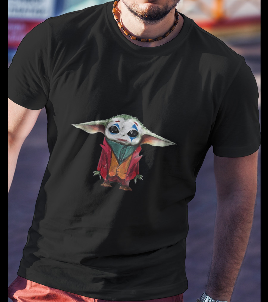 Yoda Joker Clown Crossover T-Shirt
