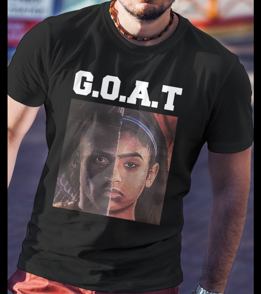 G.O.A.T Kobe Bryant Split Face T-Shirt