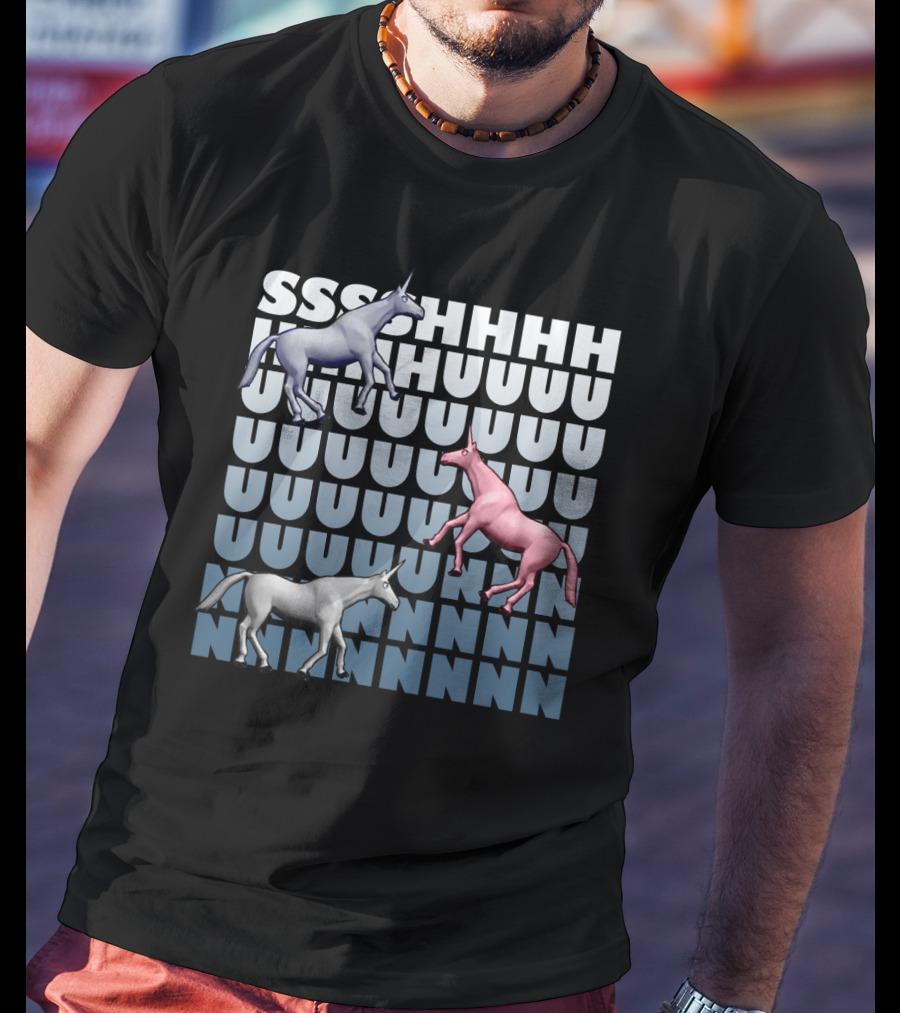 SHUN Unicorn SHHHUUUNN T-Shirt