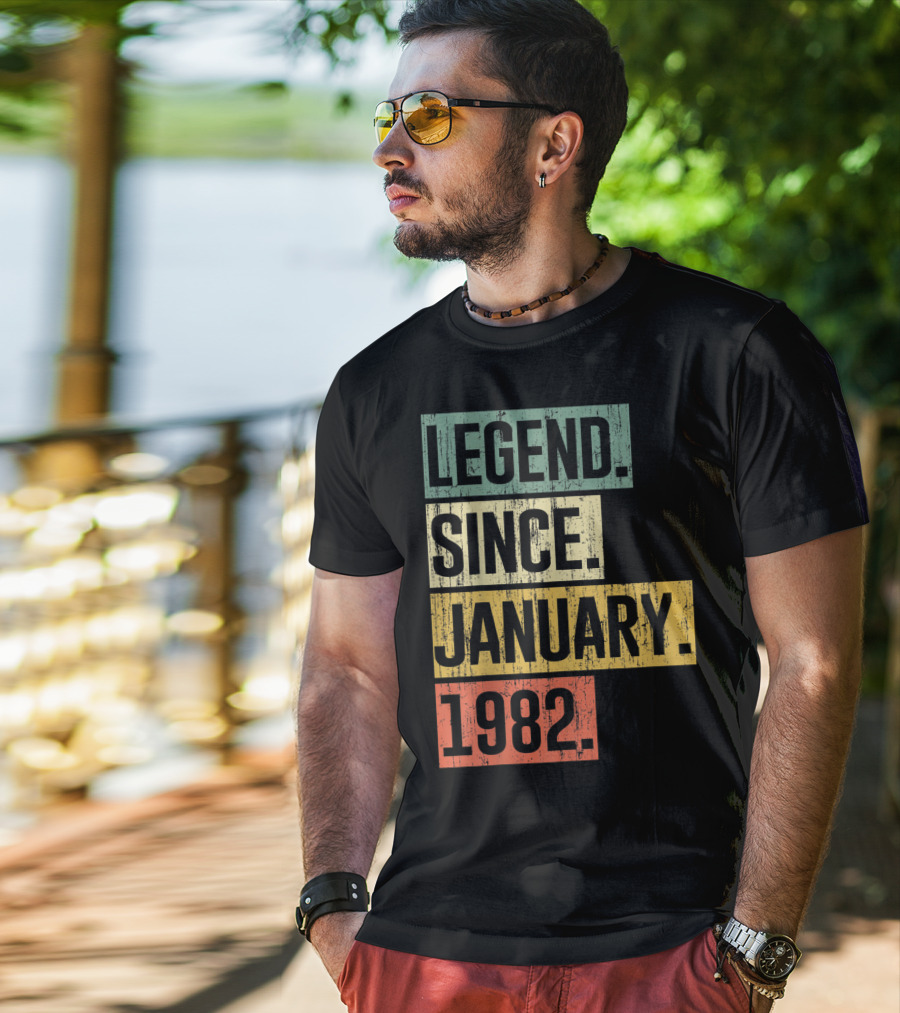 Legend Since January 1982 T-Shirt