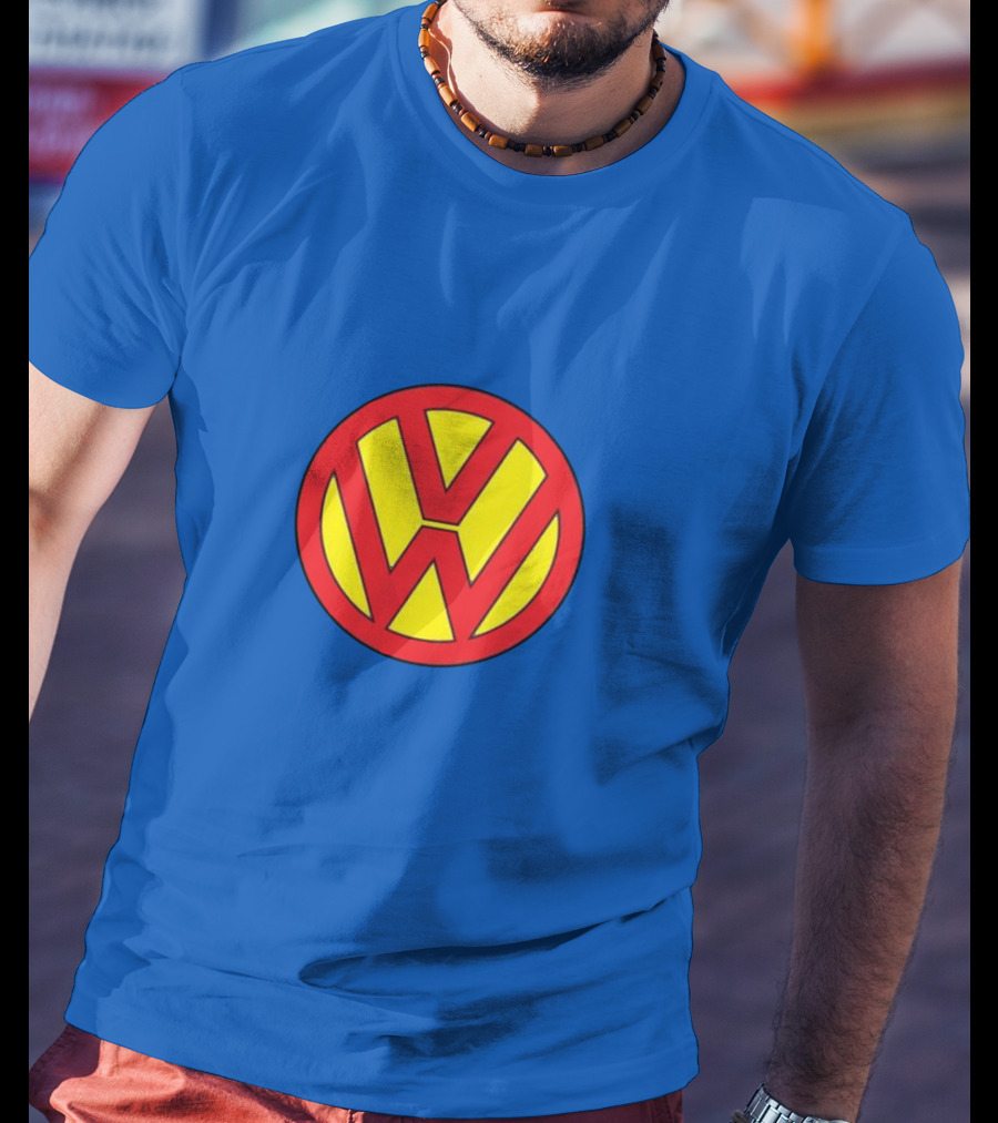 VW Superman Logo Mashup T-Shirt