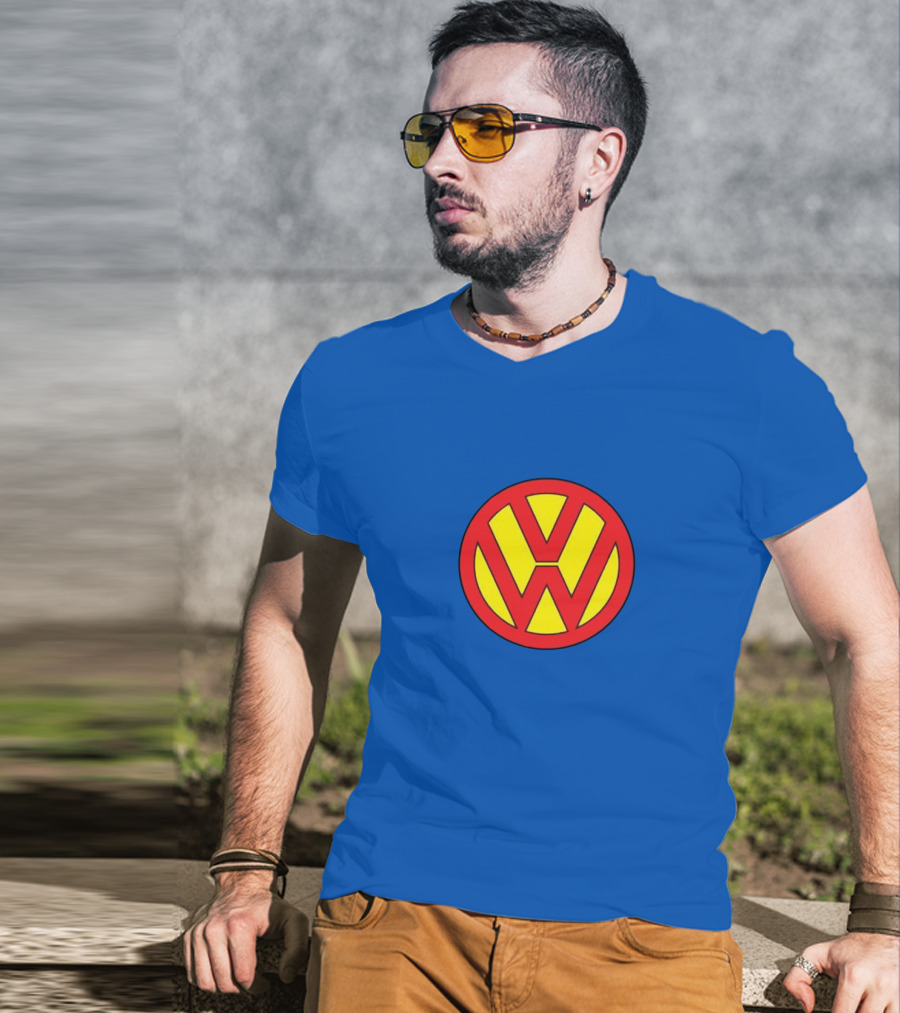 VW Superman Logo Mashup T-Shirt
