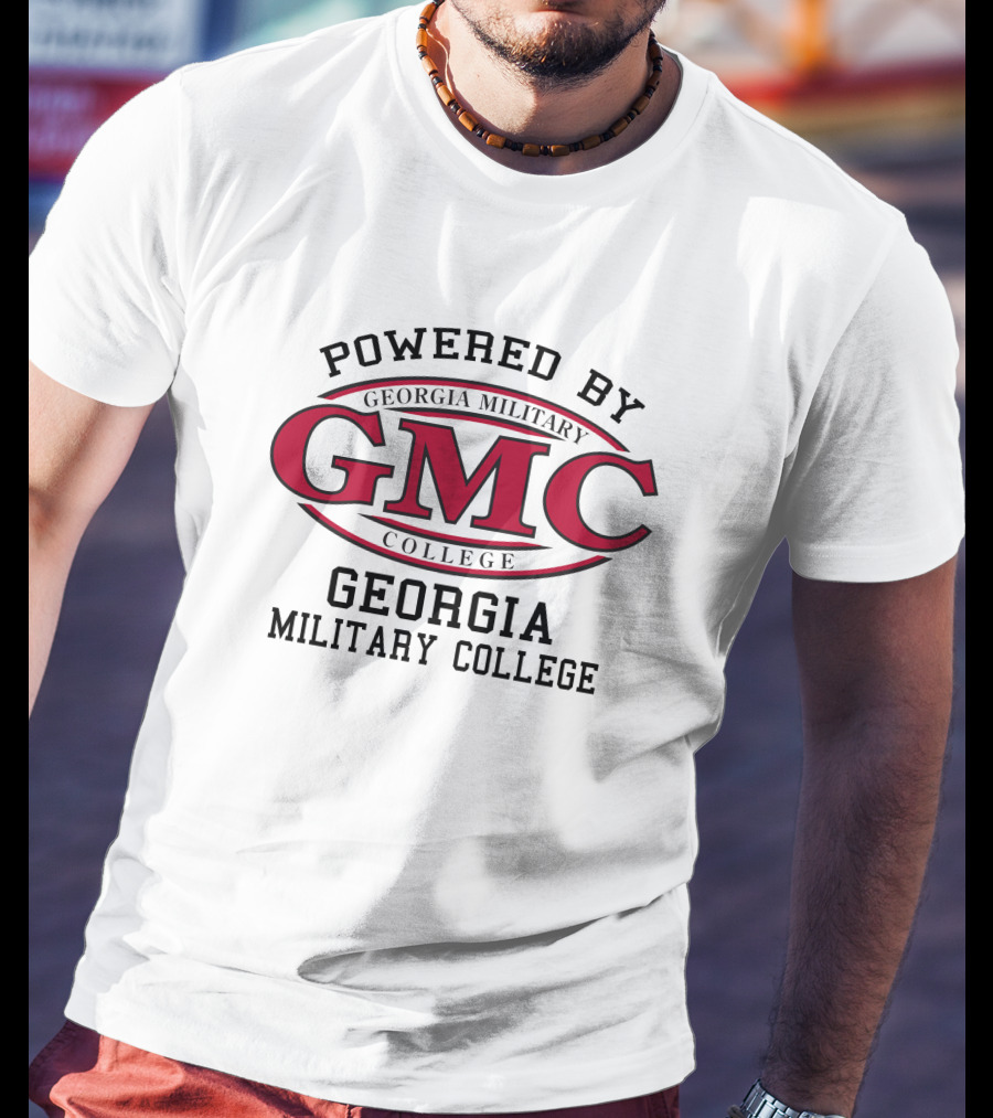 Powered By GMC Georgia Military College T-Shirt