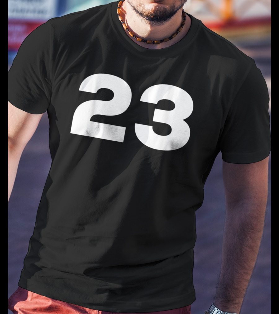 Number 23 Jersey Sport Team T-Shirt