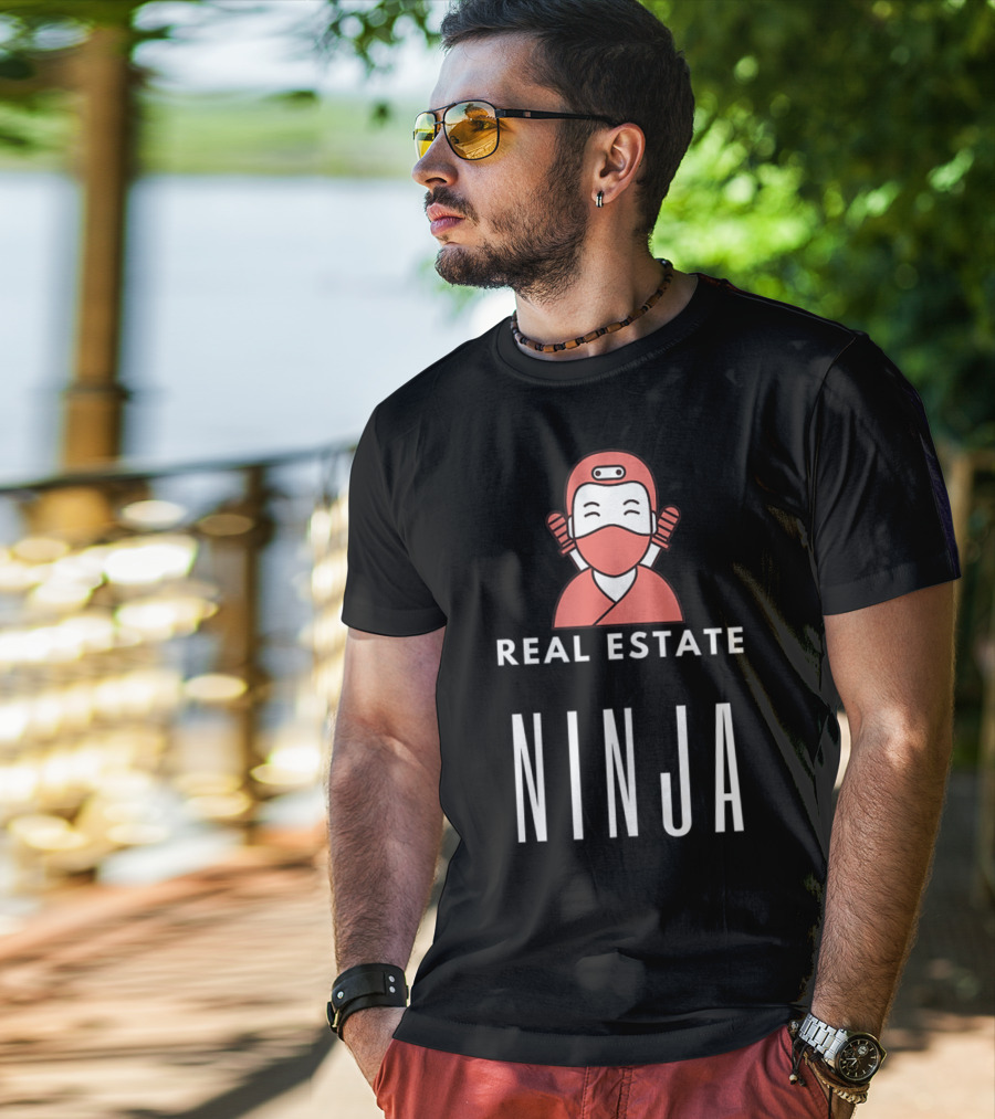 Real Estate Ninja Realtor Holiday Closing Expert T-Shirt