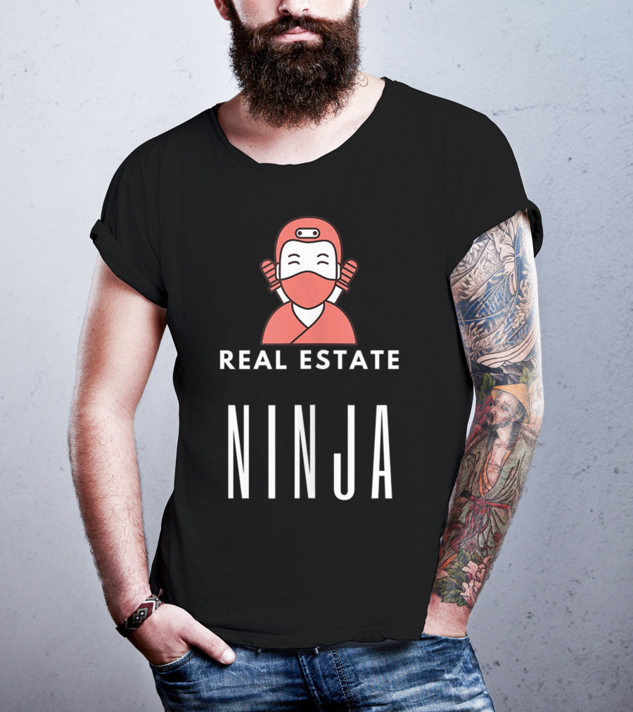 Real Estate Ninja Realtor Holiday Closing Expert T-Shirt
