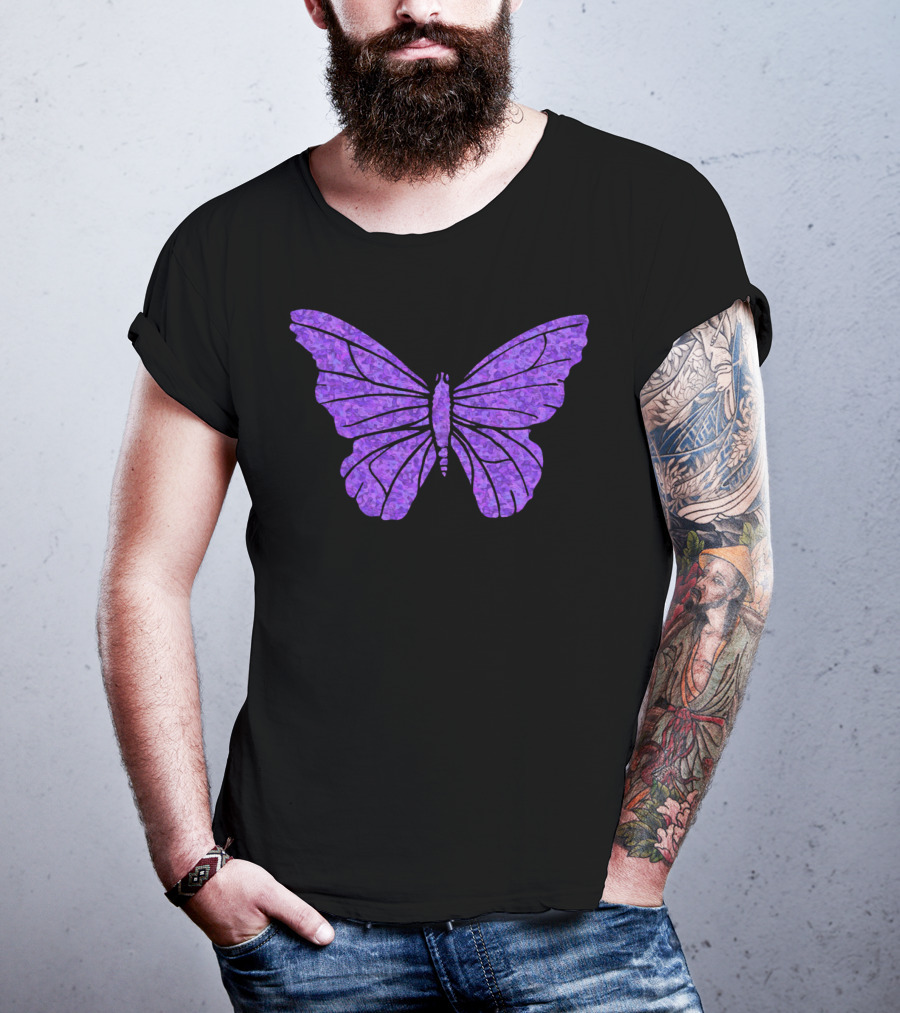 Butterfly Purple Lavender Wings T-Shirt
