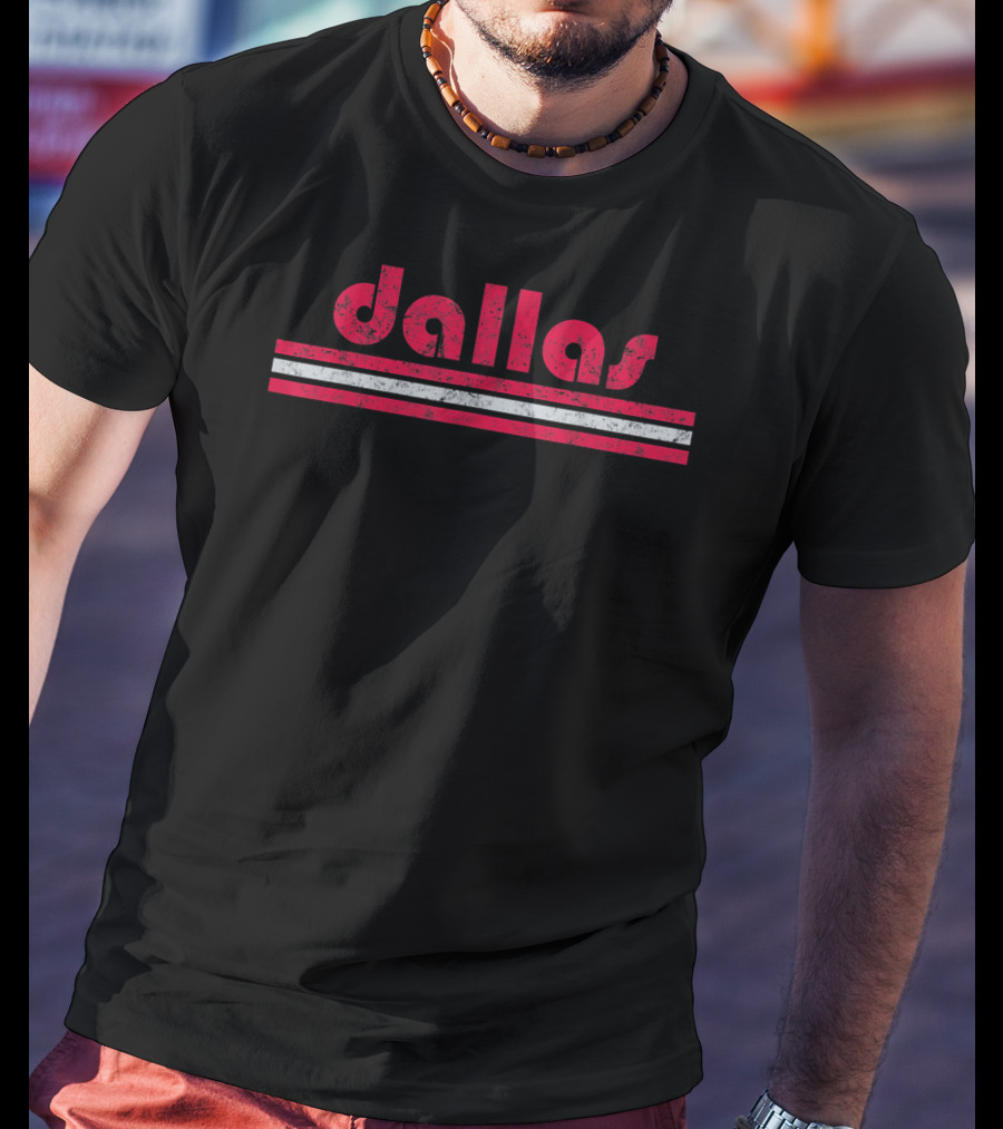 Dallas Texas Futbol Soccer Outdoor Urban T-Shirt
