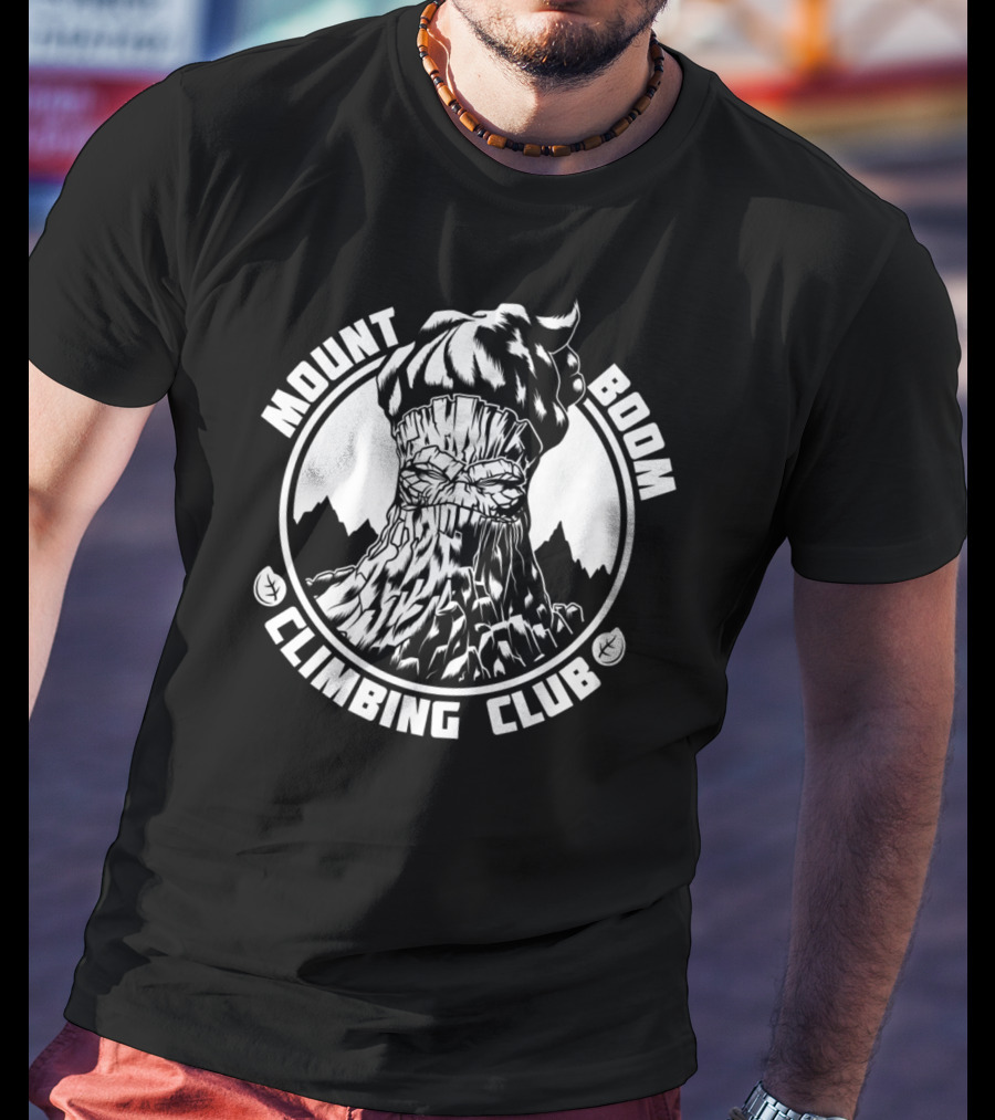 Mount Boom Climbing Club Volcano Adventure T-Shirt