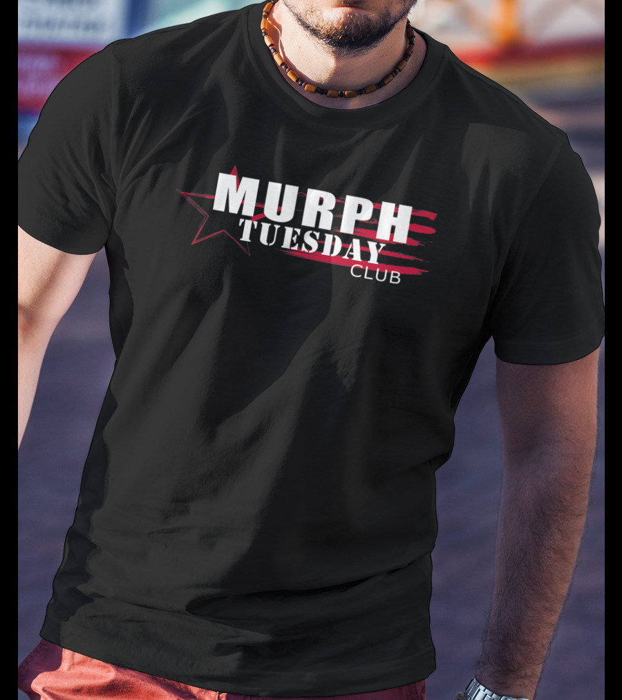 Murph Tuesday Club Star Red Stripes T-Shirt