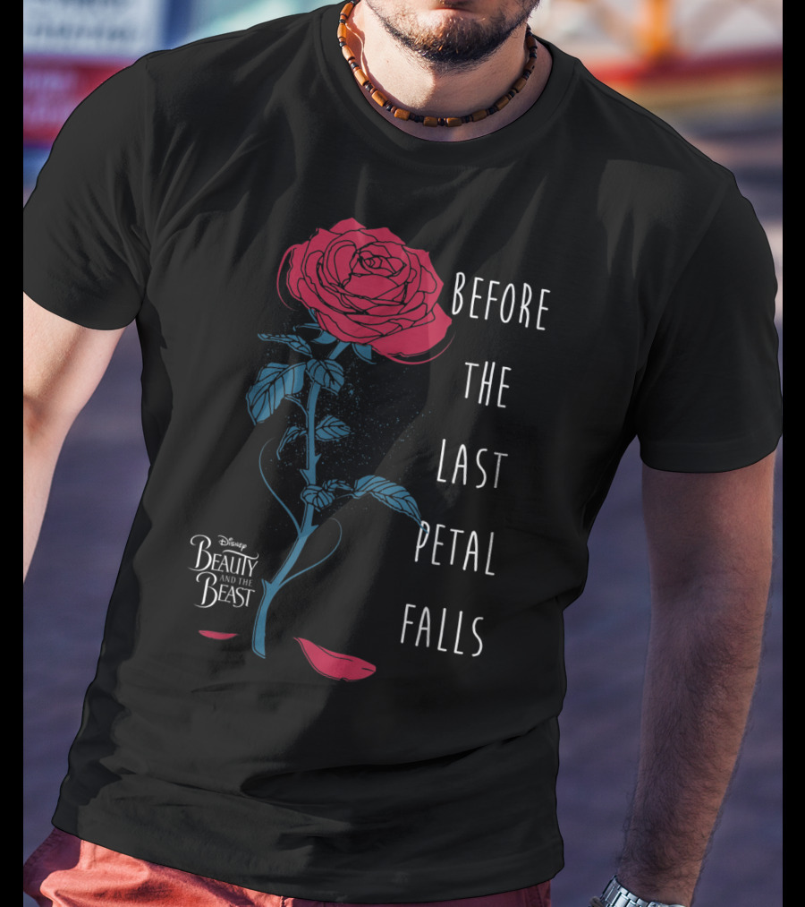Disney Beauty And The Beast Before The Last Petal Falls T-Shirt