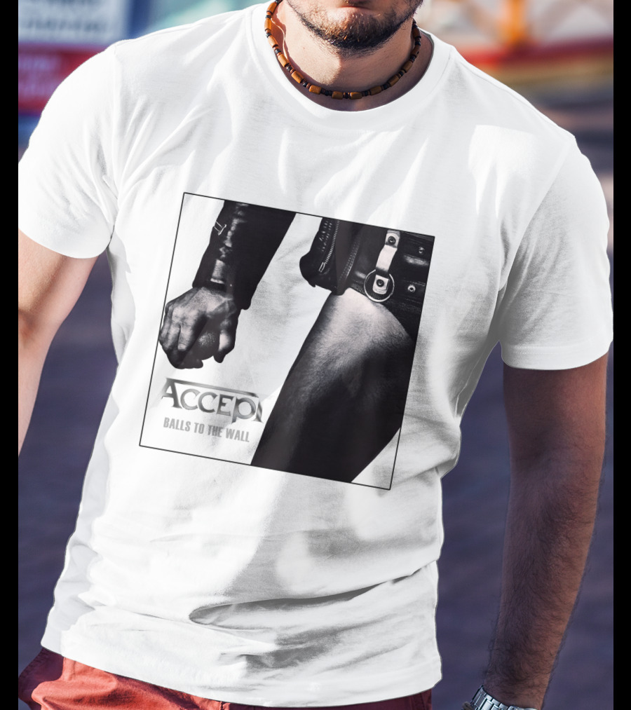 ACCEPT Balls To The Wall Classic Rock Album Cover Image T-Shirt