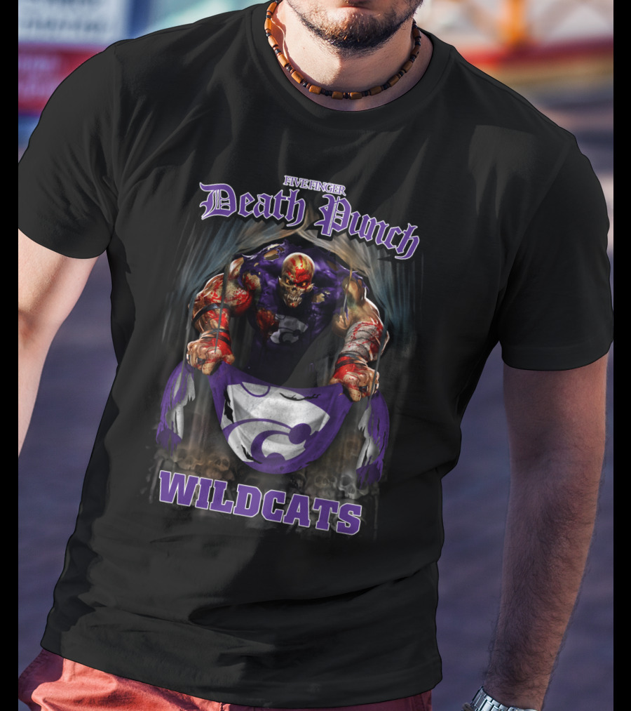 Five Finger Death Punch Wildcats Kansas State T-Shirt