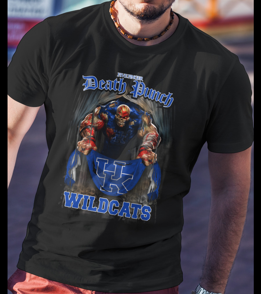 Five Finger Death Punch Kentucky Wildcats T-Shirt