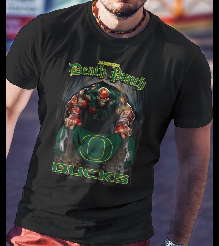 Five Finger Death Punch Oregon Ducks T-Shirt