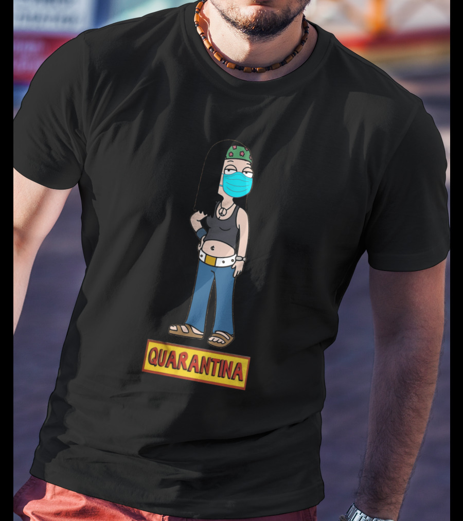 Quarantina American Dad Roger Masked T-Shirt