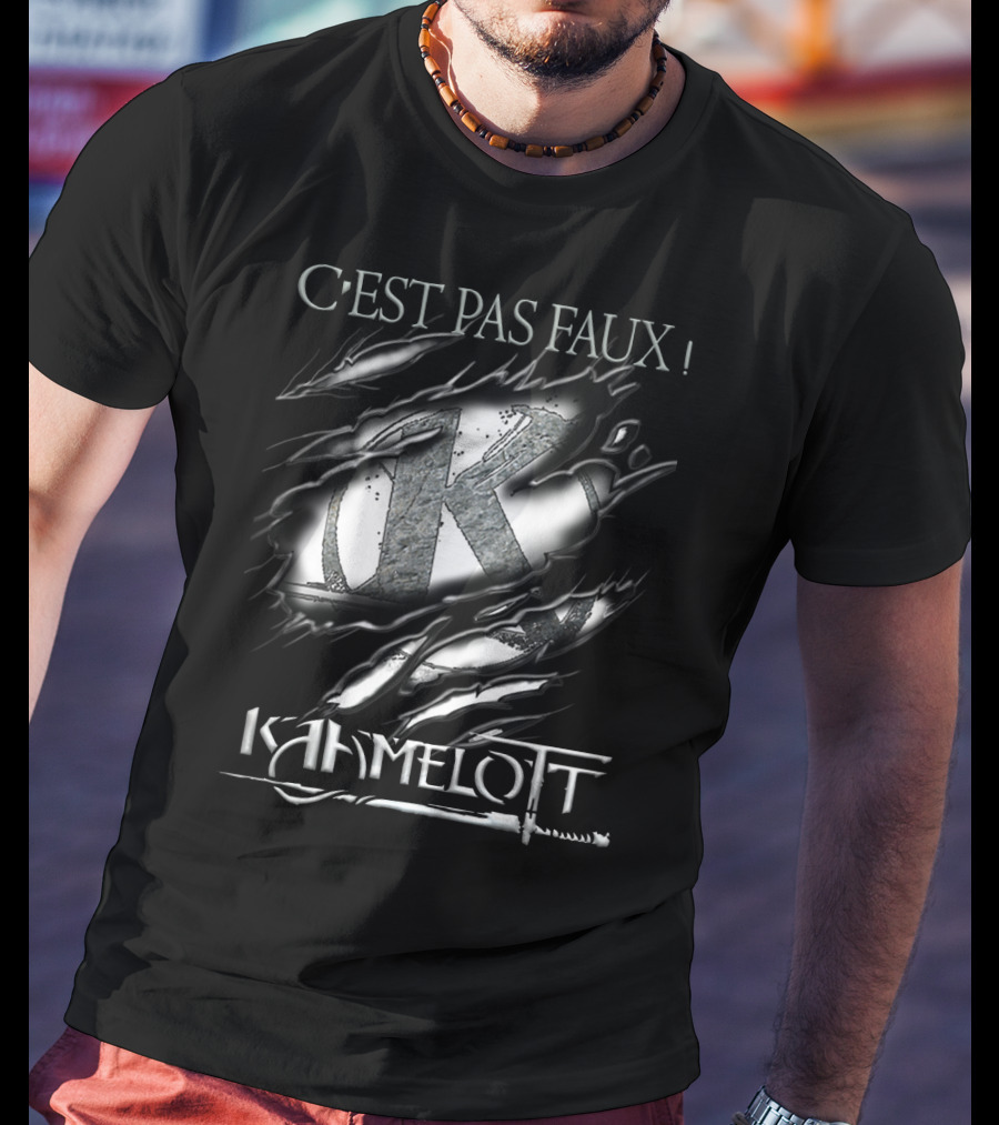 C'est Pas Faux Kaamelott K Claw Marks T-Shirt