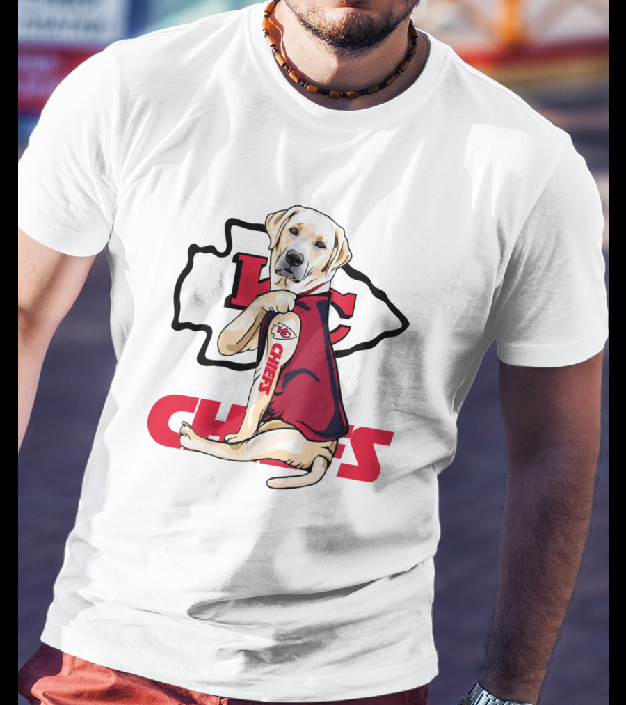 KC Chiefs Labrador Chiefs T-Shirt