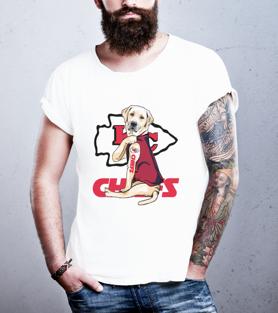 KC Chiefs Labrador Chiefs T-Shirt