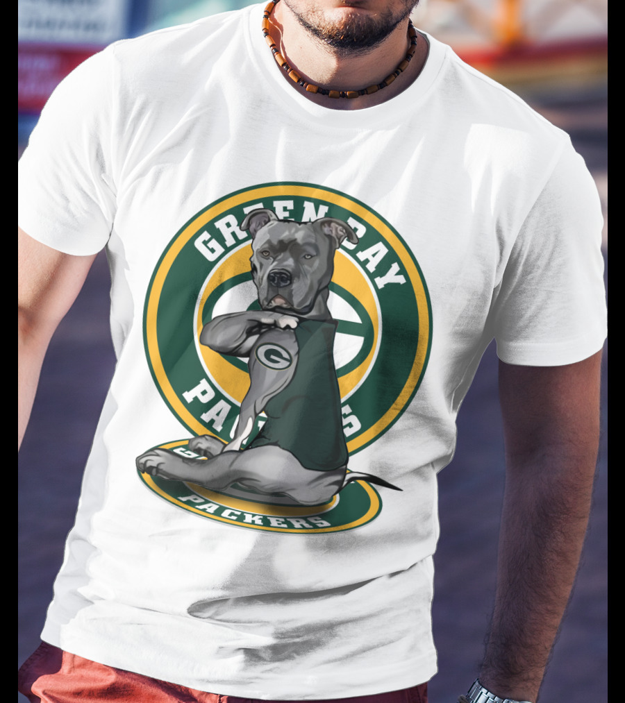 Green Bay Packers Pitbull T-Shirt