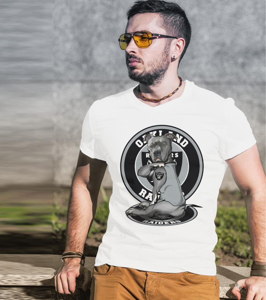 Oakland Raiders Pitbull Raiders T-Shirt