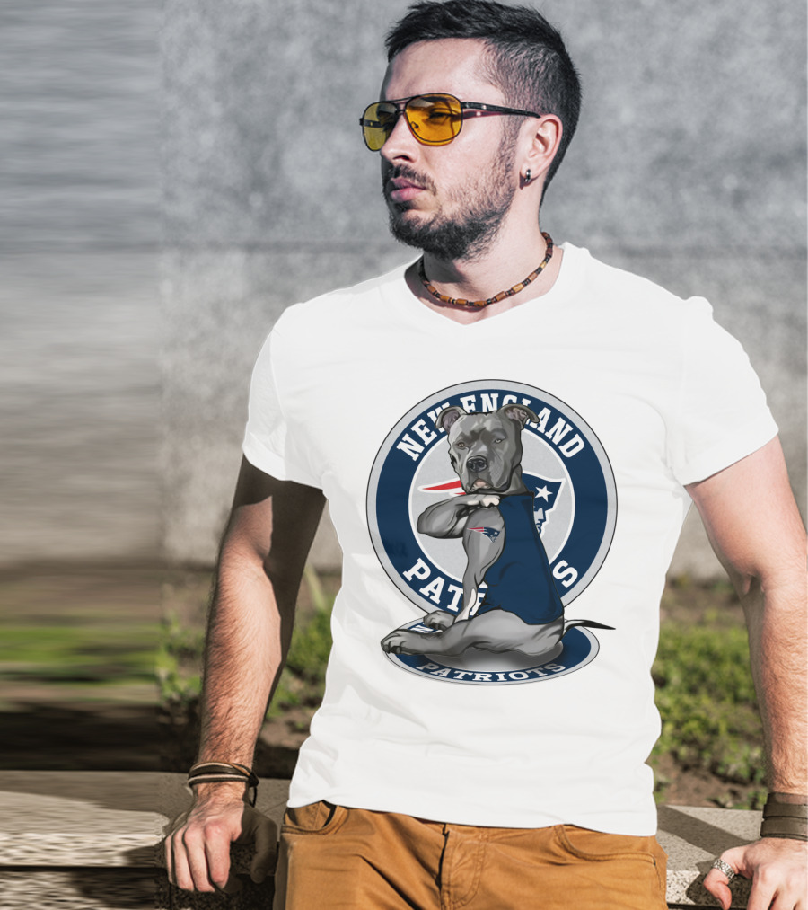 New England Patriots Pitbull T-Shirt