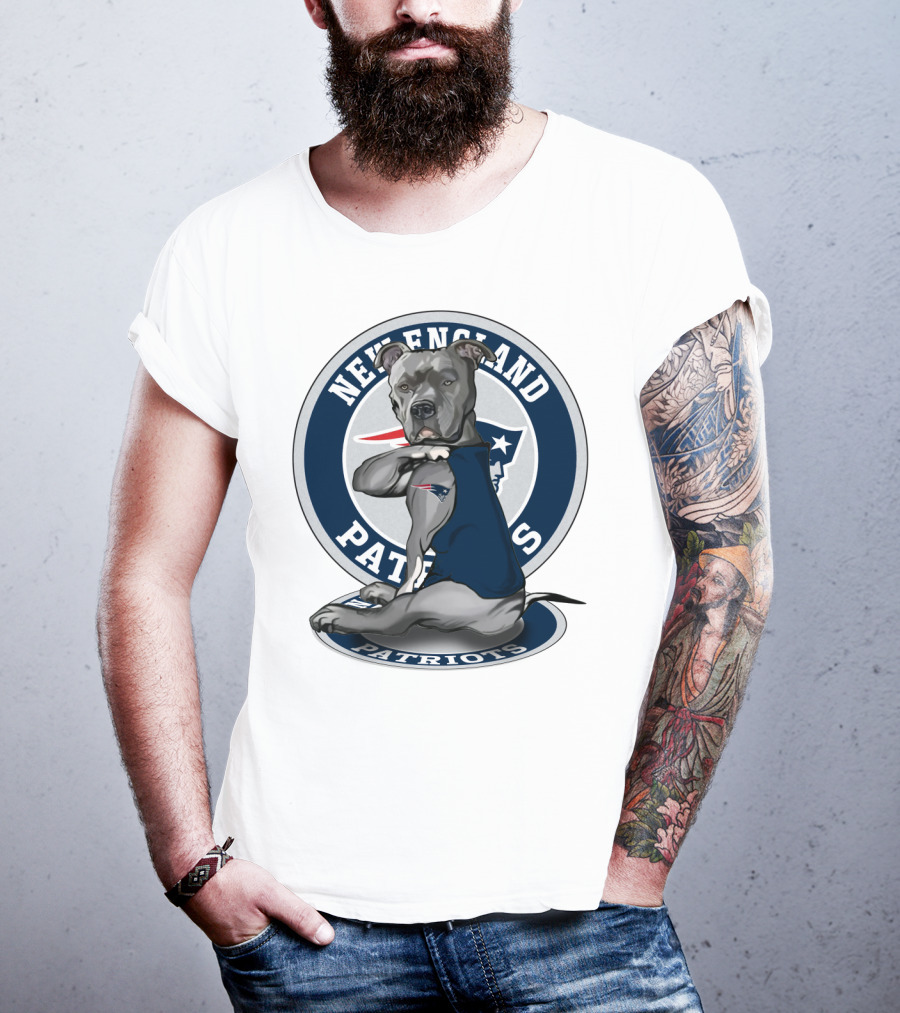 New England Patriots Pitbull T-Shirt