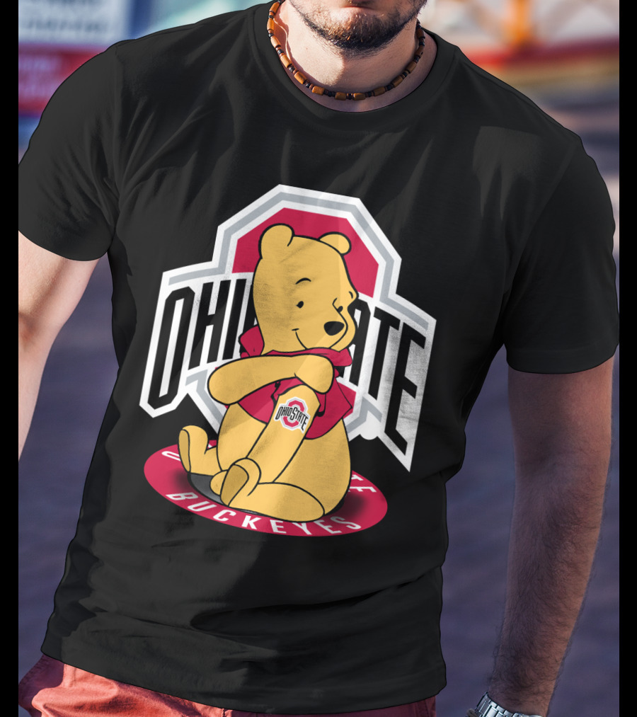 Ohio State Pooh Bear Buckeyes T-Shirt