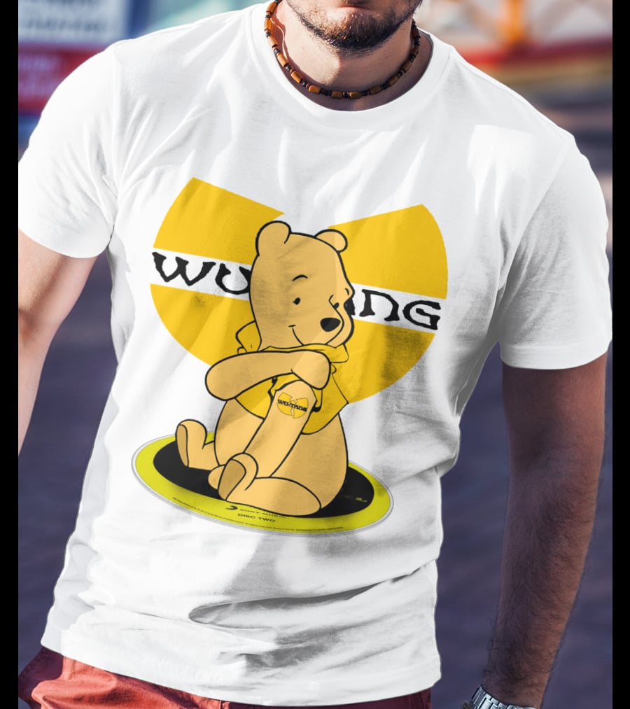 Winnie Pooh Wu Tang Clan Mashup T-Shirt