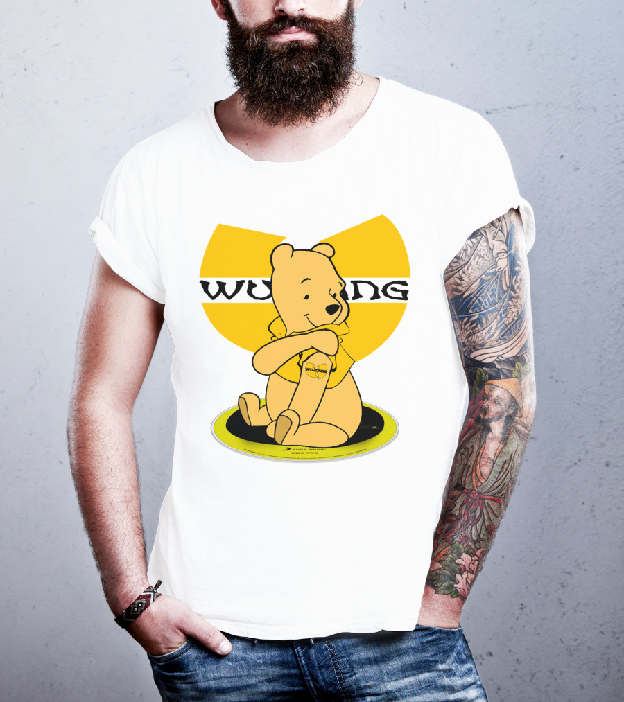 Winnie Pooh Wu Tang Clan Mashup T-Shirt