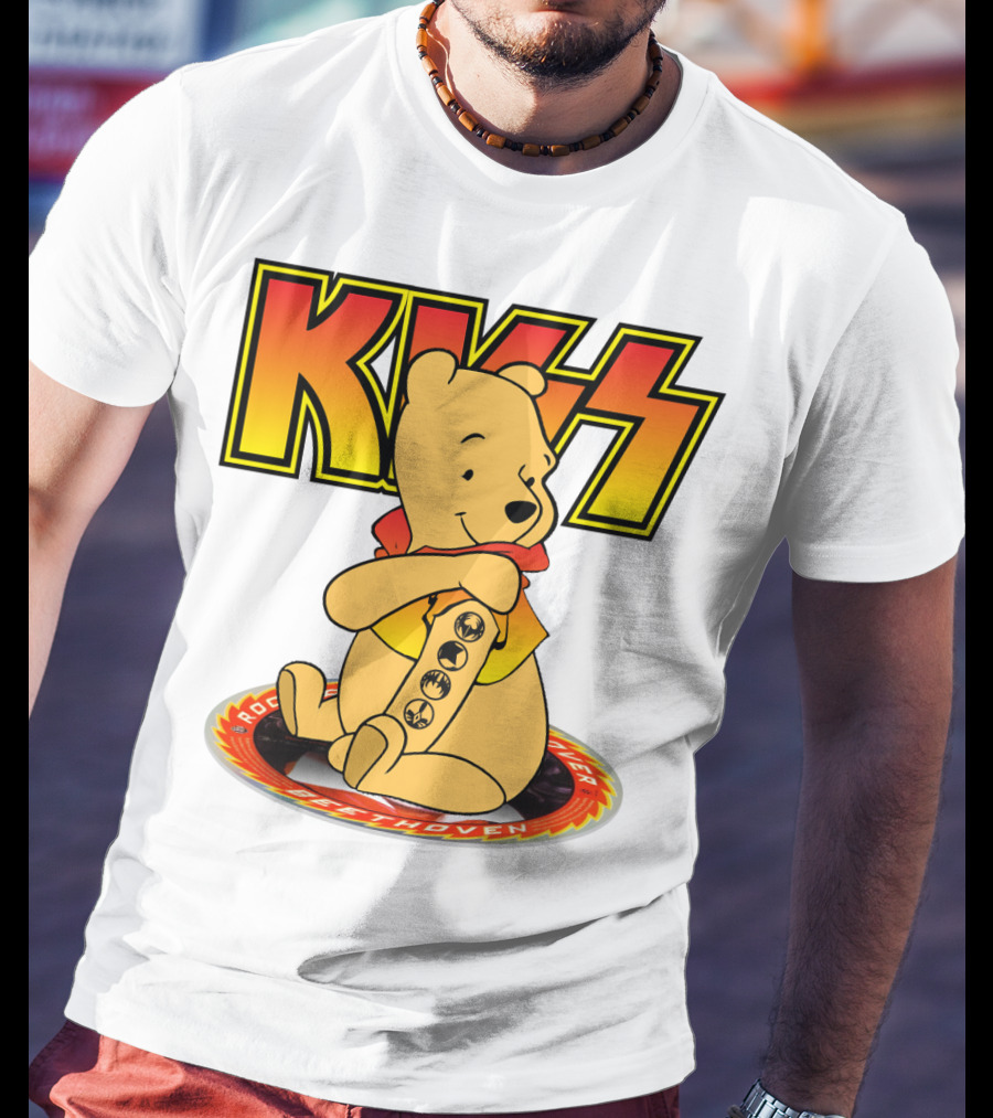 KISS Pooh Beethoven Band T-Shirt