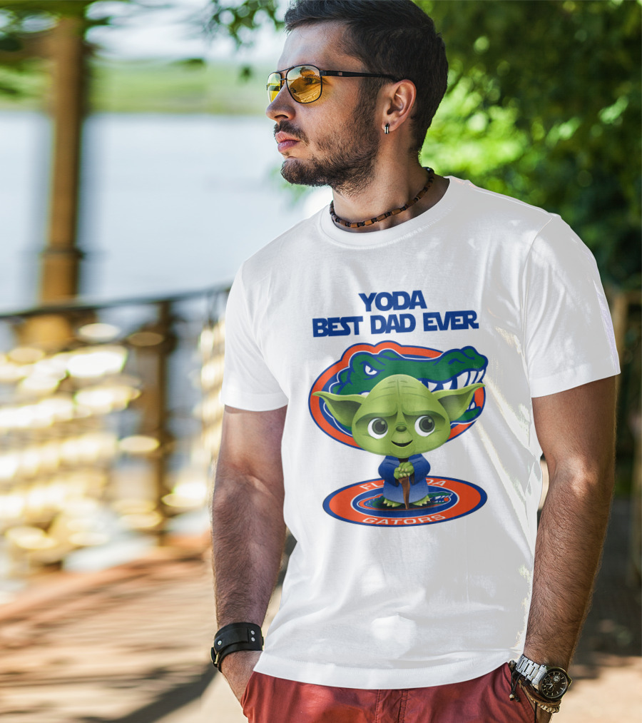 Yoda Best Dad Ever Florida Gators T-Shirt