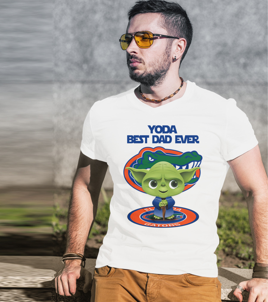 Yoda Best Dad Ever Florida Gators T-Shirt