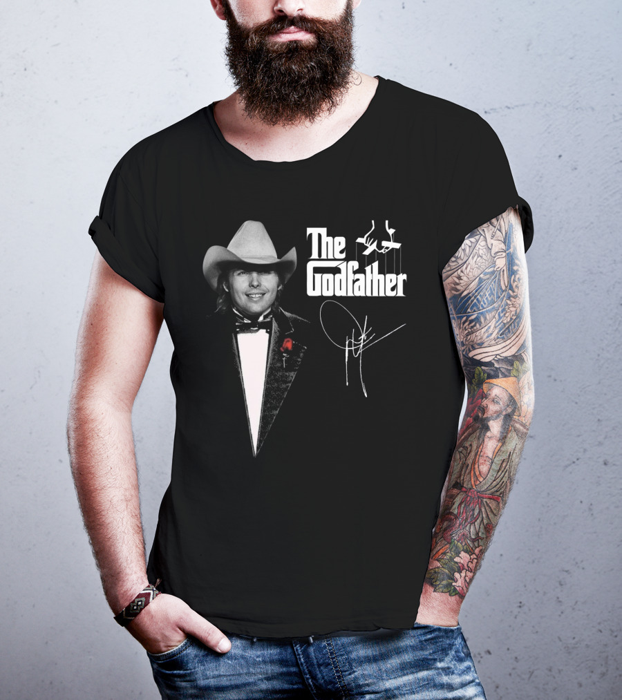 The Godfather Dwight Yoakam Signature Black Tuxedo Cowboy Hat T-Shirt