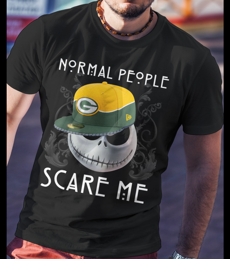 NORMAL PEOPLE SCARE ME Packers T-Shirt
