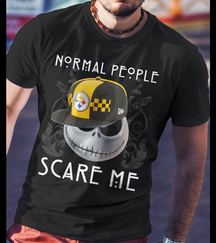 Normal People Scare Me Steelers T-Shirt
