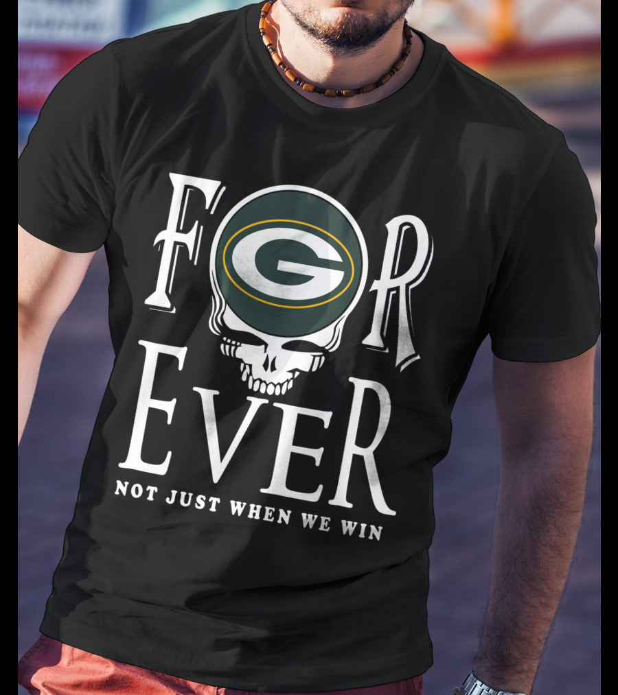 12 Green Bay Packers Forever Not Just When We Win T-Shirt