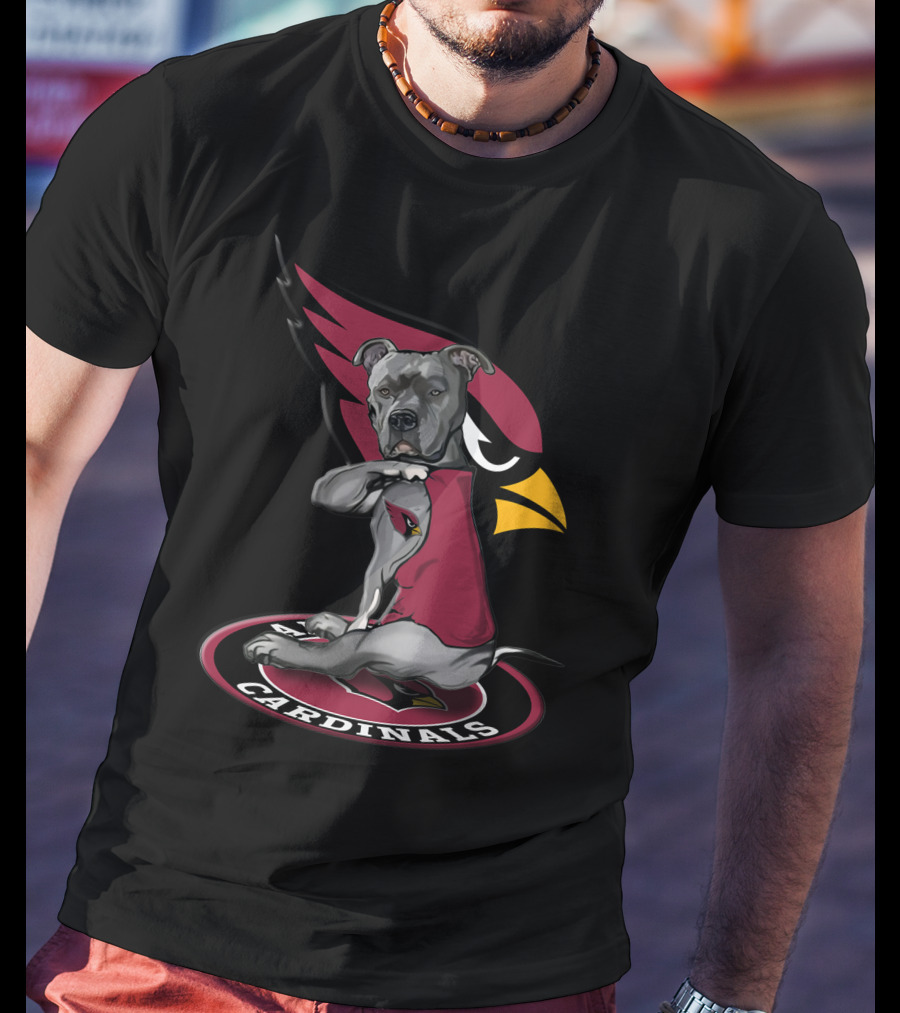Arizona Cardinals Bulldog Team Spirit T-Shirt