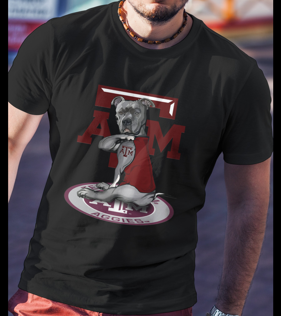 Aggies 31 Texas A&M Bulldog Mascot T-Shirt