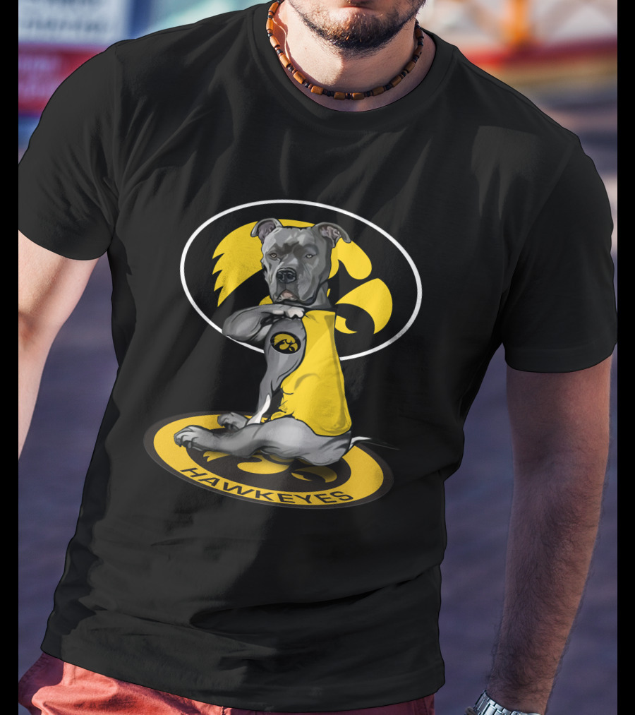 Iowa Hawkeyes Football Bulldog Supporter 2024 T-Shirt